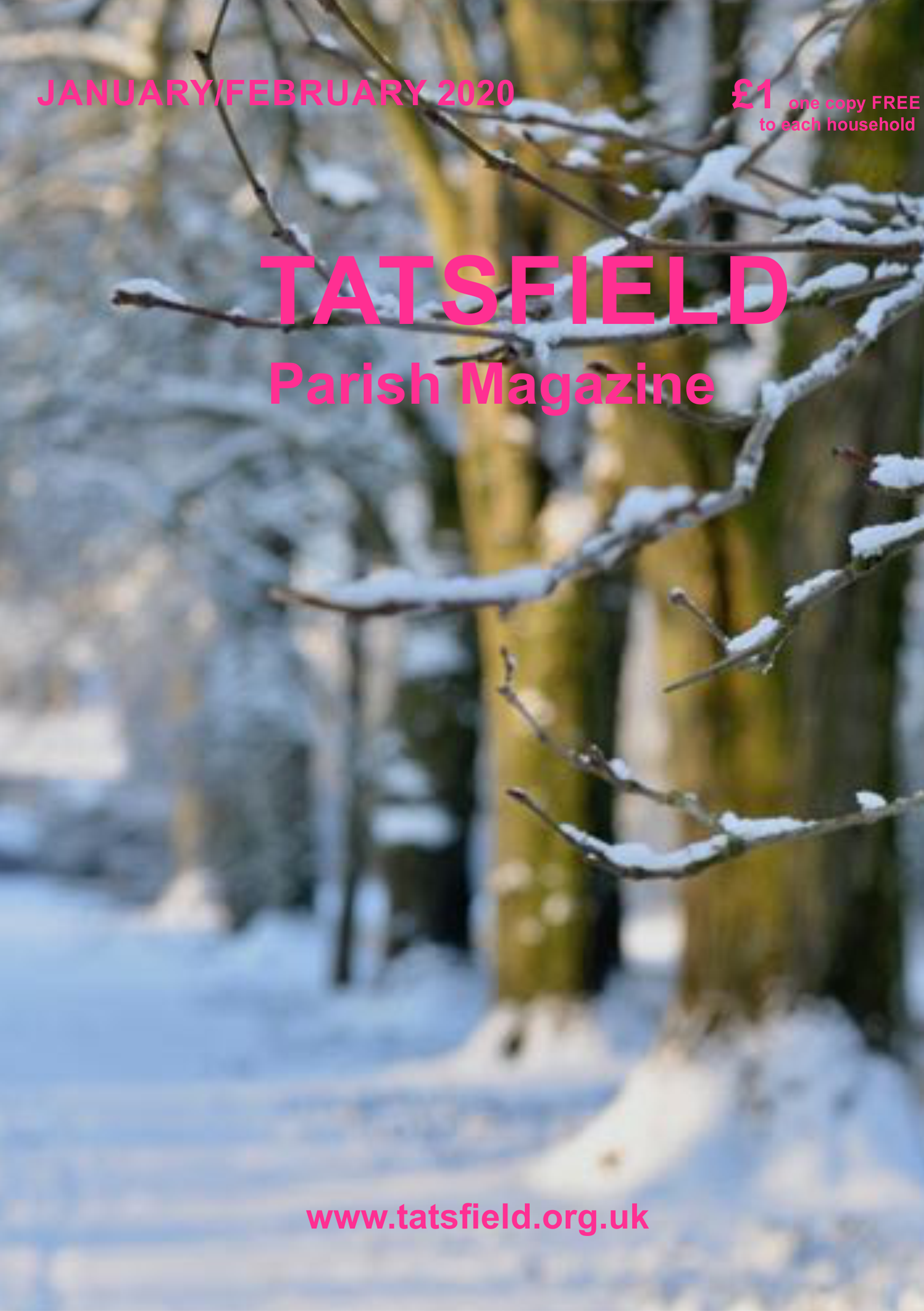 parish magazine front page